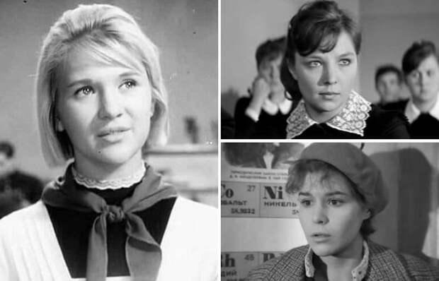 Советские актрисы, сыгравшие школьниц после 20 лет 
