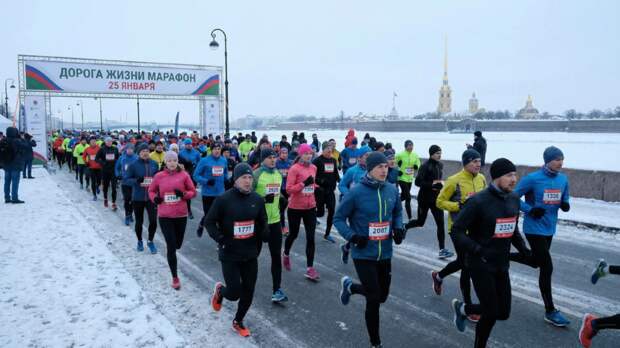 В Петербурге марафон «Дорога жизни» состоится 25 января