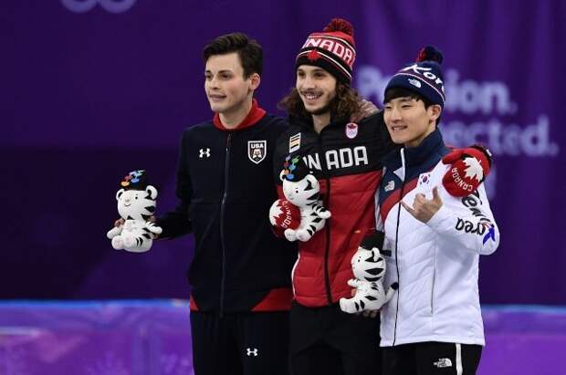 Канадец Жирар завоевал олимпийское золото в шорт-треке на дистанции 1000 м
