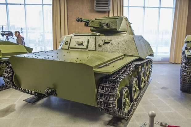 Рассказы об оружии. Малый плавающий танк Т-40 рассказы об оружии, страницы истории, танк Т-40