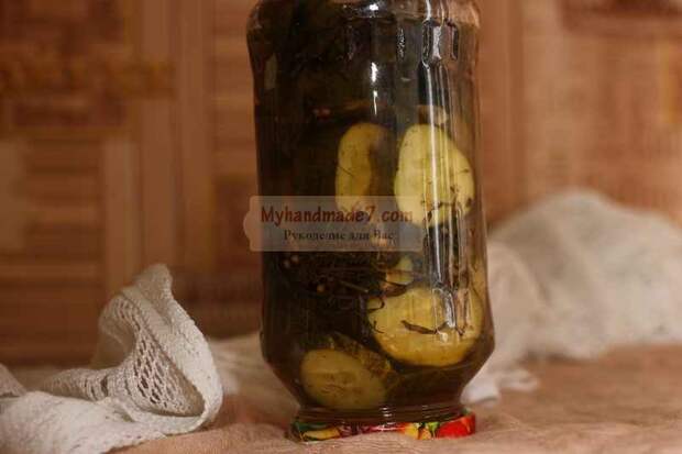 Хрустящие маринованные огурцы