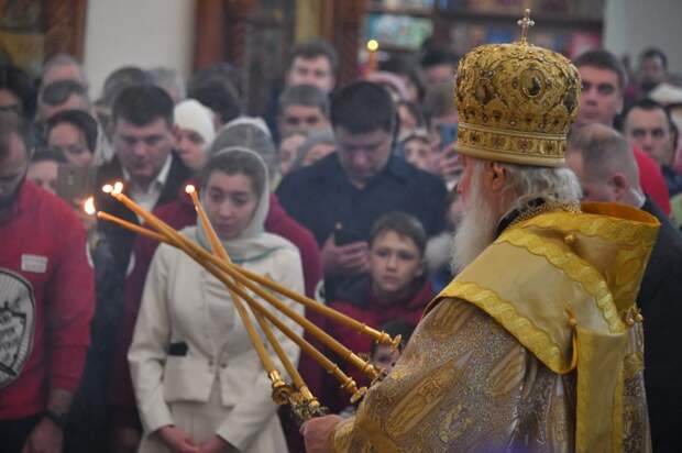 Патриарх Московский и всея Руси Кирилл освятил храм на Костромской улице Фото: «ЗБ»