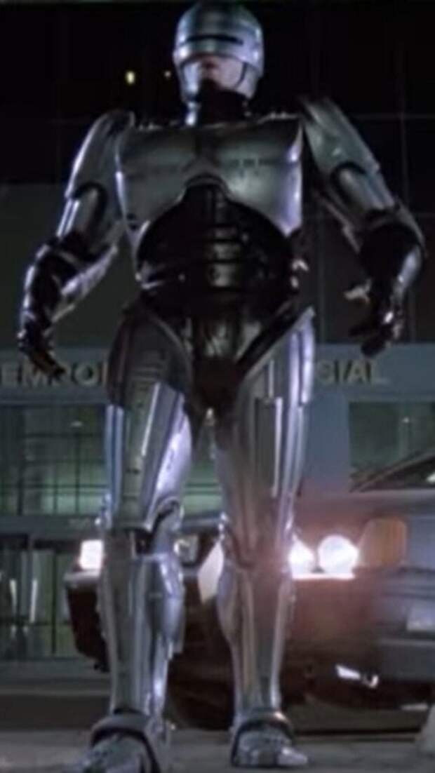 Robocop, an AI life form built from the remnants of a human. 