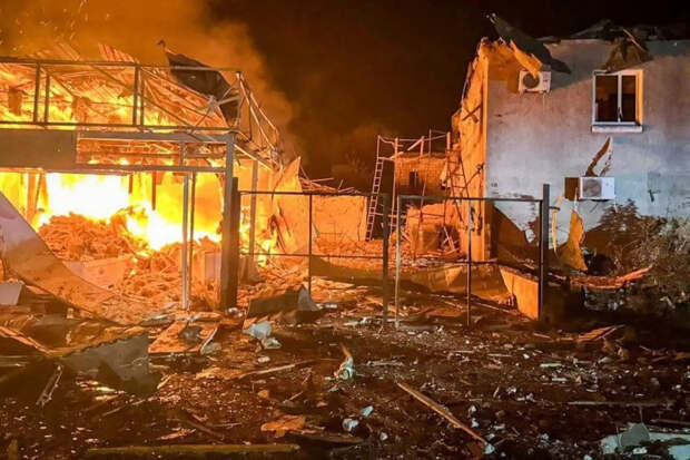 ВС России ударили по целям в городе Татарбунары Одесской области