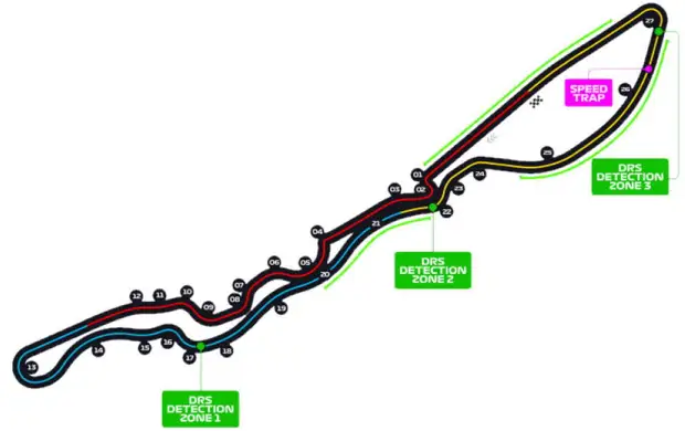 На Гран-при Саудовской Аравии будет три зоны DRS