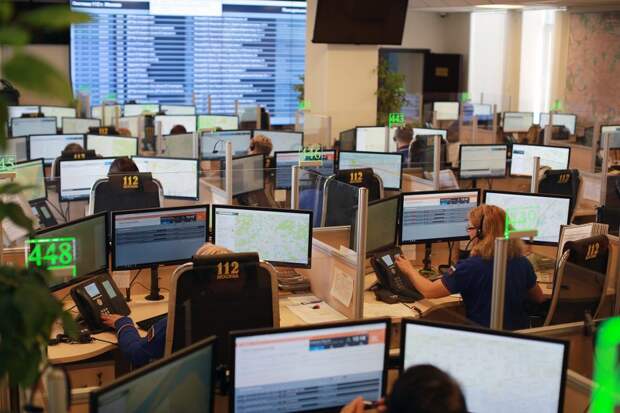 Служба 112 / Фото: Пресс-служба Управления по СЗАО Департамемнта ГО и ЧСПБ г. Москвы