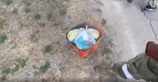 В село Преображенка Херсонской области «Единая Россия» доставила волейбольные мячи