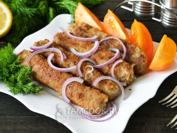 Мясные пальчики из фарша — рецепт с фото пошагово