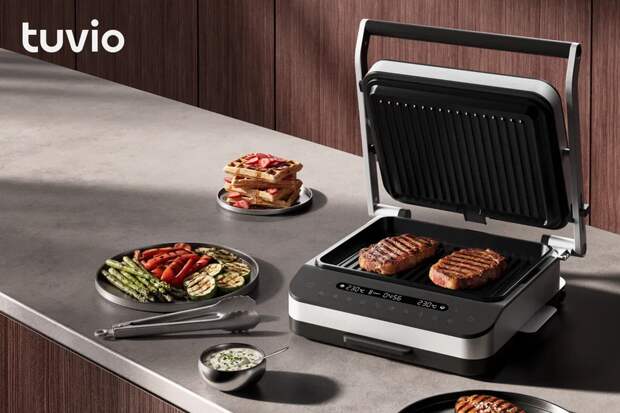 "Яндекс Фабрика" выпустила электрогриль-вафельницу Tuvio с "Алисой"