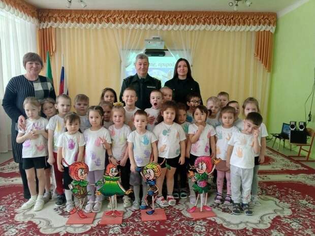 В Бугульме участник спецоперации провел экоурок для дошкольников