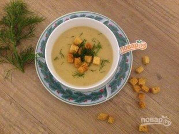 Луково-сельдерейный суп с грибами - фото шаг 9