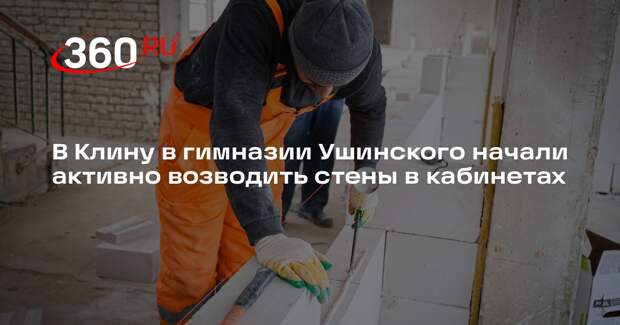 В гимназии имени Ушинского начался капремонт