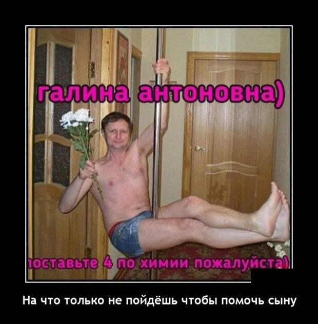 Демотиватор про учительницу