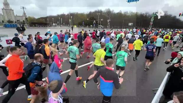 Стартовал Московский полумарафон