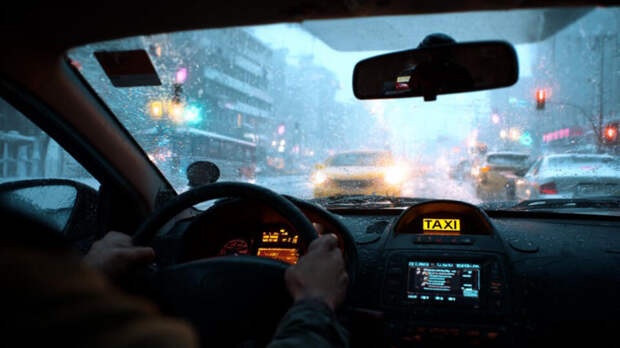 Переиграл в GTA: подросток из Заполярного угнал такси и застрял в сугробе