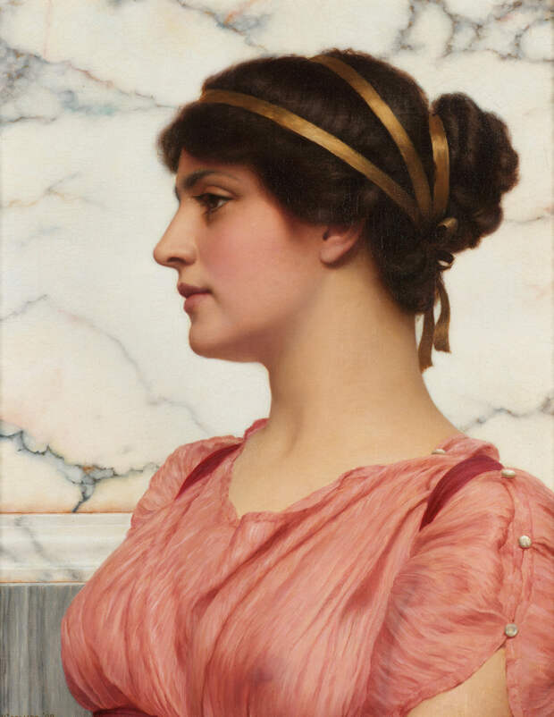 1908_Римская красавица (50 x 40 см) (ч.с.)