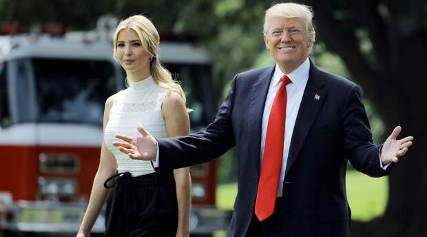 Иванка и Дональд Трамп