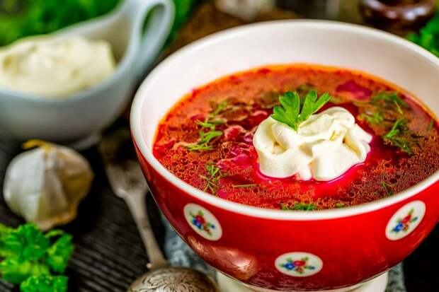 Самый вкусный украинский борщ