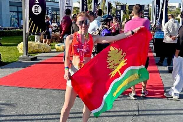 Котовчанка завоевала "серебро" на международном фестивале триатлона в Египте