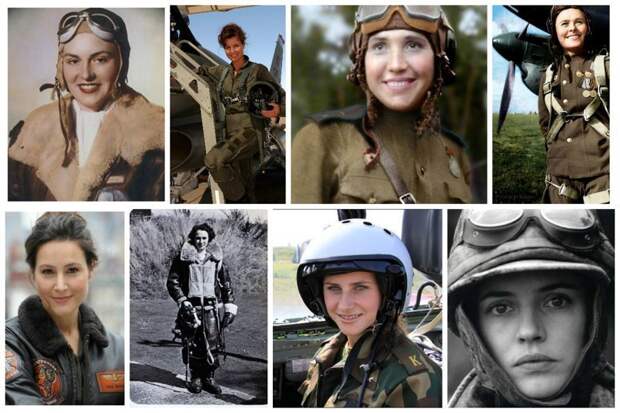 Девушки-военные летчицы всех времен и народов Летчицы, военные, интересное, история, пилоты, факты