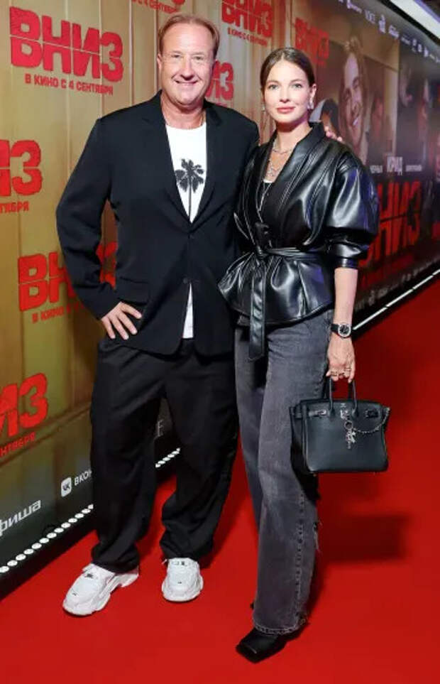 Марюс Вайсберг с супругой Натальей Бардо