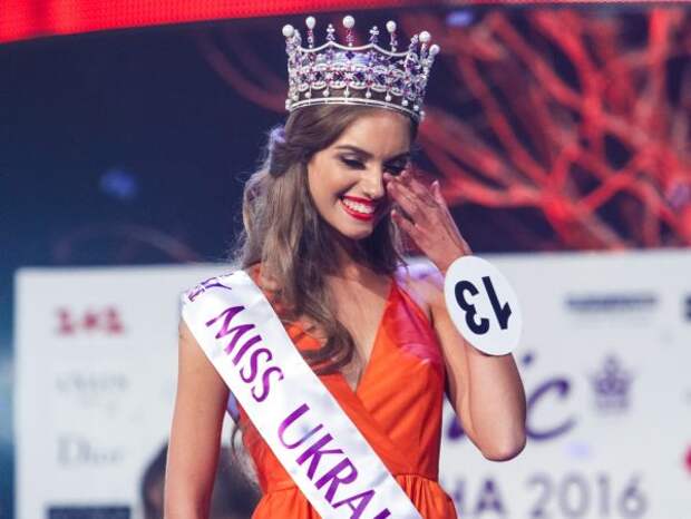 Александра Кучеренко на конкурсе красоты Мисс Украина 2016