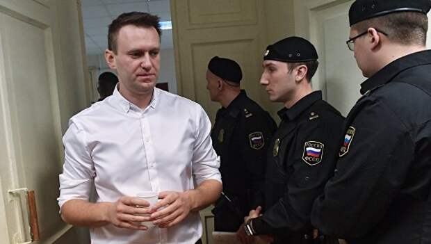 Политик Алексей Навальный в Ленинском районном суде города Кирова. 8 февраля 2017