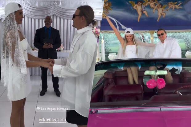 Актриса Мария Горбань рассказала, что сыграла с мужем свадьбу в Лас-Вегасе