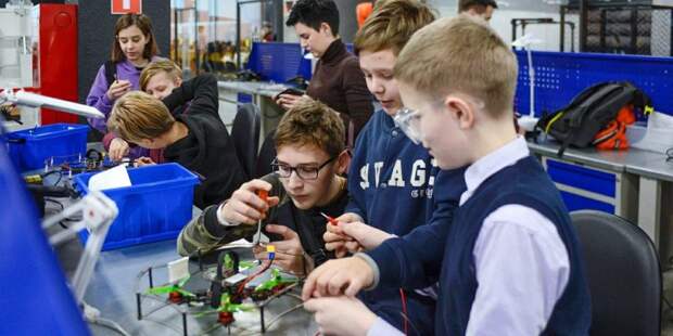 Собянин открыл детский технопарк «Менделеев Центр». Фото: mos.ru