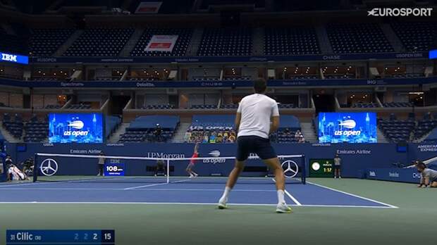 Тим за неделю прокачал форму и легко переехал в 3-м круге Чилича