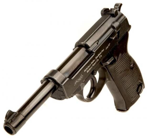 Пистолет Walther P38-17 фото- Пистолет Walther P38-17 фото-