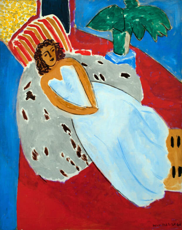 Картина Анри Матисса «Одалиска»