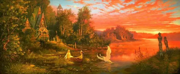 Художник Александр Борисович Угланов. Русь мифическая, ч.2