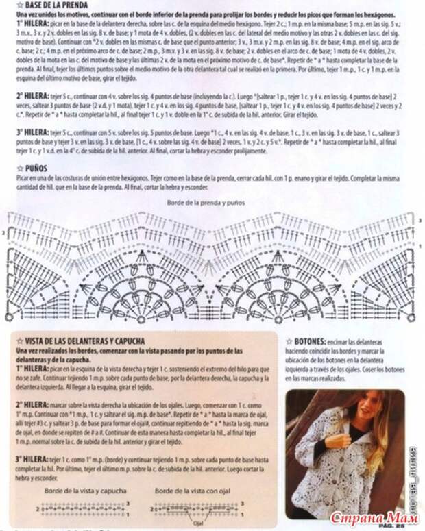 Вязание-крючок-ЖАКЕТЫ и БОЛЕРО