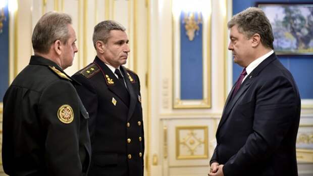 Виктор Муженко, Игорь Воронченко и Петр Порошенко