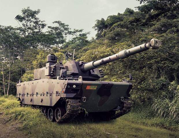 Средний танк Harimau. Зарубежные агрегаты для индонезийской армии