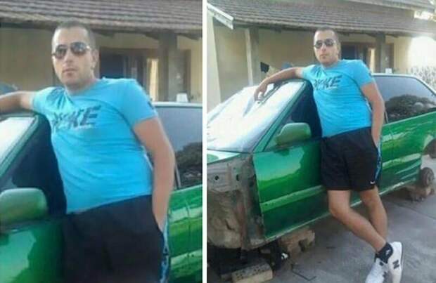 Хоть и не на ходу, но кто узнает? Хоть и не на ходу, но кто узнает? в интернете и в жизни, ожидание и реальность, прикол, смешно, фото