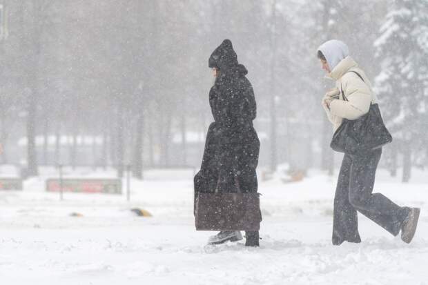 Москвичам назвали срок завершения снегопада