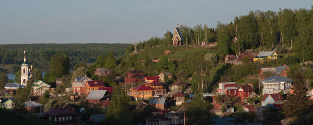 Давайте глянем не на город, а на село... например на Плёс Города России, факты, фото