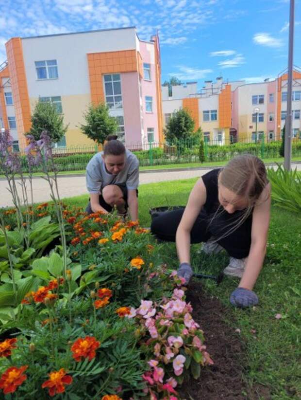 Год благоустройства студотряд ´Дружба´.
