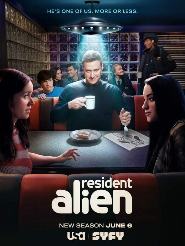 Resident Alien has locked in a Season 4 premiere date.