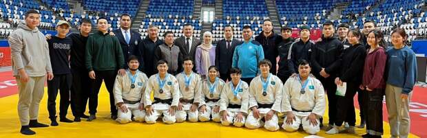 Мангистауские дзюдоисты завоевали семь медалей на чемпионате Казахстана
