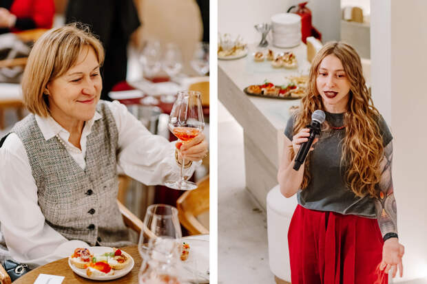 Елена Городкова, Time Trade (слева) / Ольга Негур, соосновательница WE Cidreria и Russian Cider Festival