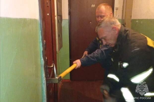 Мать заперта за дверью: пожарные спасли полуторагодовалого ребенка в Заволжске