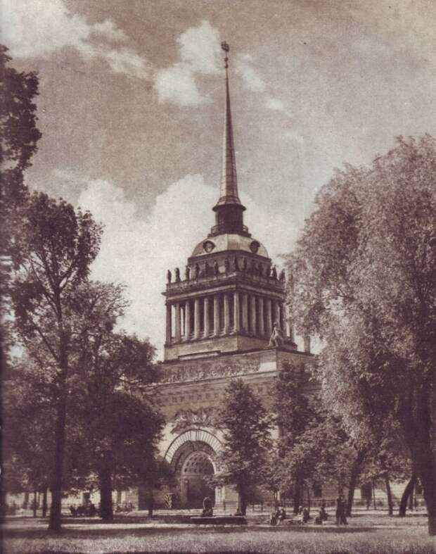 Башня Адмиралтейства. 1955 год, СССР, история, ленинград, факты
