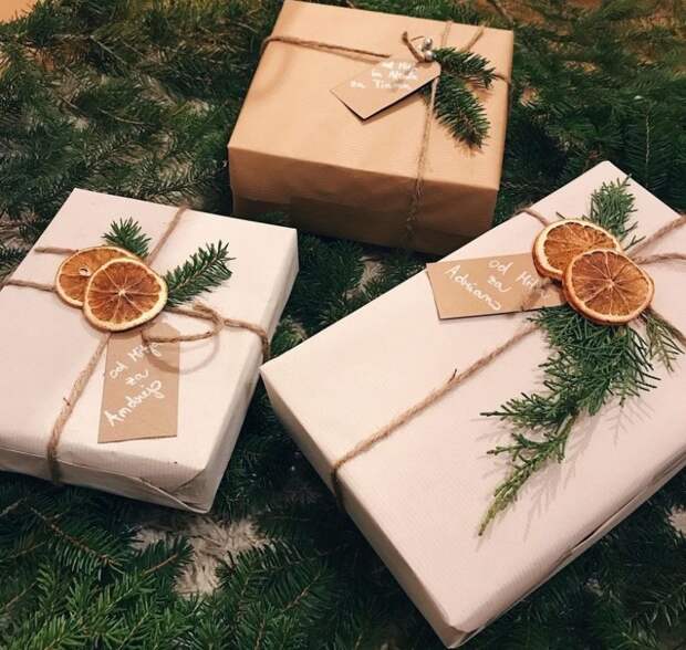 Как упаковать подарки