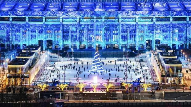 Мультимедийный каток, скейт-парк и другие объекты: Собянин рассказал о благоустройстве "Лужников"