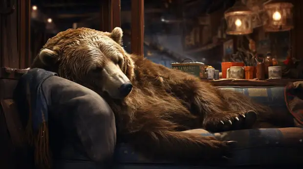 Как спит медведь в берлоге: главные факты, о которых вы стеснялись ...
