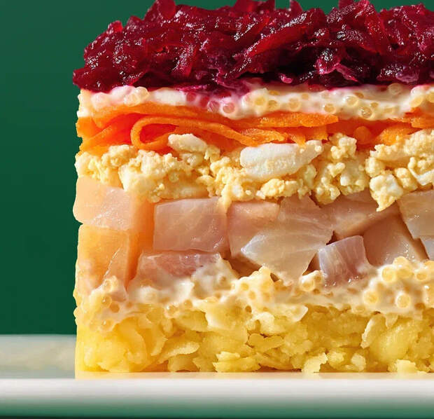 Сельдь под шубой вошла в список блюд, которые россияне заказывали зимой