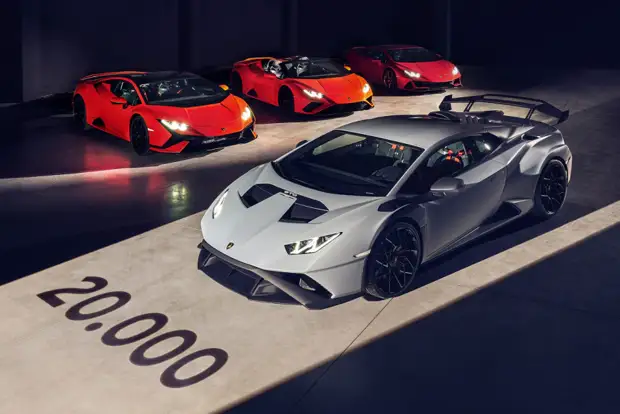 Тираж суперкара Lamborghini Huracan превысил 20 тысяч штук